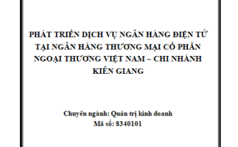 Phát triển dịch vụ ngân hàng điện tử tại Ngân hàng Thương mại Cổ phần