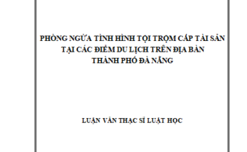 Phòng ngừa tình hình tội trộm cắp tài sản tại các điểm du lịch