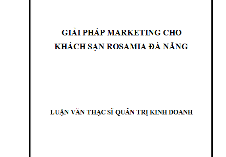Giải pháp Marketing cho Khách sạn Rosamia Đà Nẵng