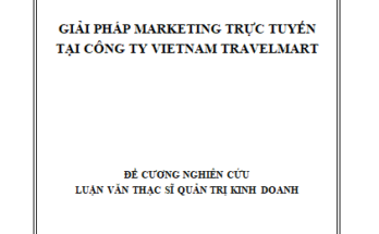 Giải pháp Marketing trực tuyến tại Công ty Vietnam TravelMart