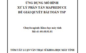 Ứng dụng mô hình xử lý phân tán Mapreduce để giải quyết bài toán TSP