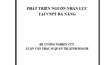 Phát triển nguồn nhân lực tại VNPT Đà Nẵng