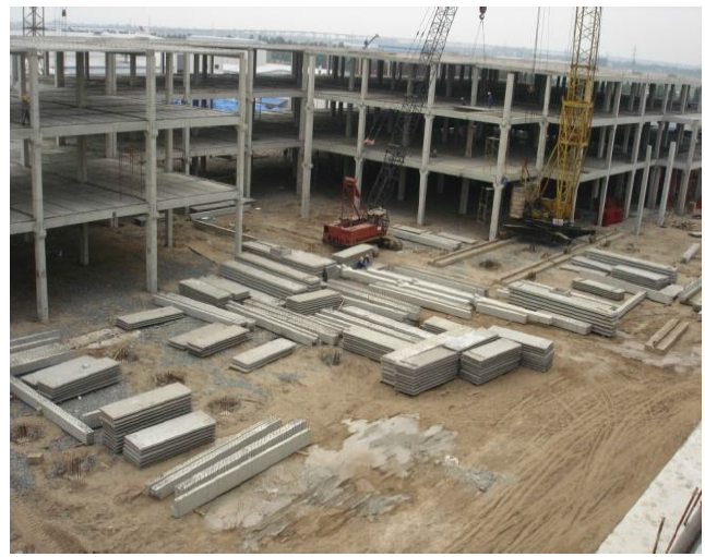 Phân tích kết cấu khung-dầm bê tông cốt thép ứng lực trước có xét đến ảnh hưởng của lực căng cáp