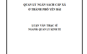 Quản lý ngân sách cấp xã ở thành phố Yên Bái
