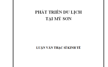 Phát triển du lịch tại Mỹ Sơn
